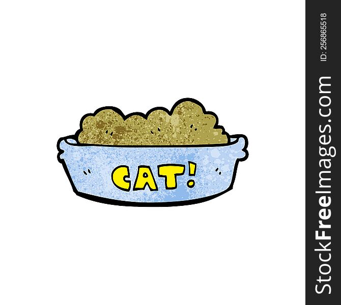 cartoon cat food