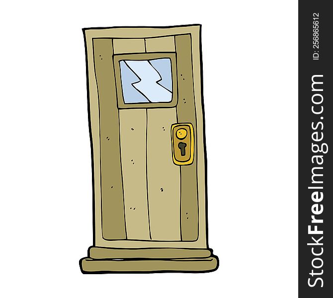 cartoon door