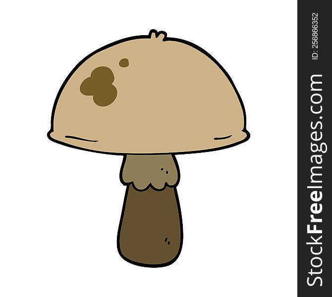 cartoon mushroom