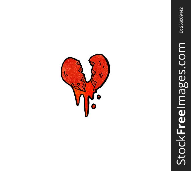 cartoon heart symbol