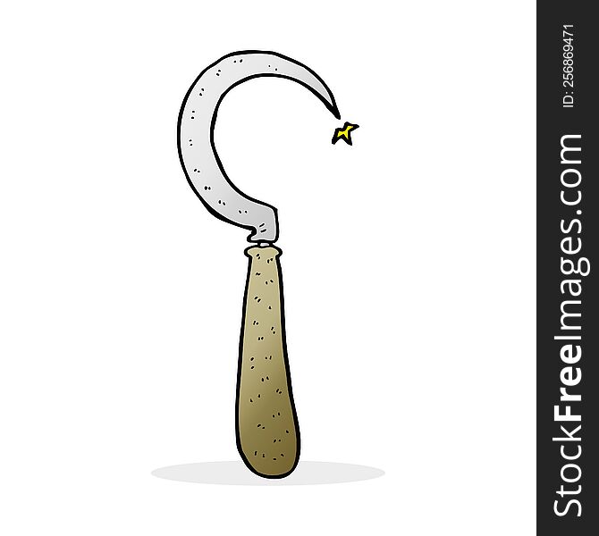 cartoon sickle