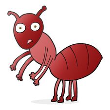 Cartoon Ant Stock Images