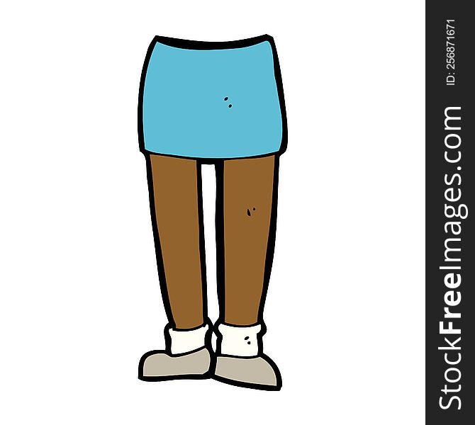 cartoon legs