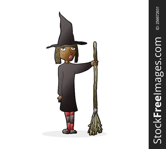 cartoon witch