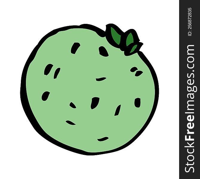 Cartoon Doodle Grapefruit