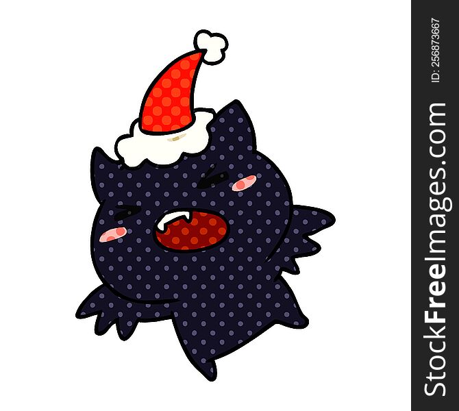 Christmas Cartoon Of Kawaii Bat