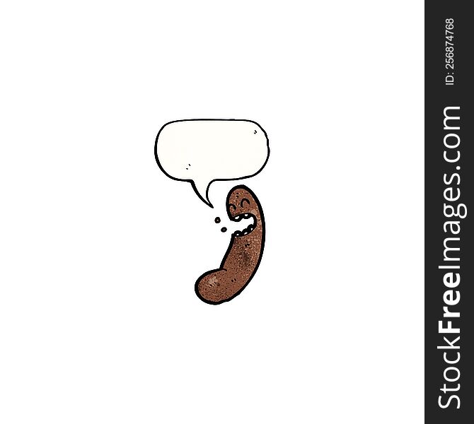 sausage cartoon character
