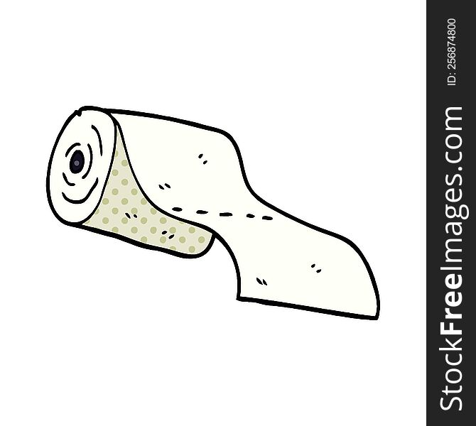 Cartoon Doodle Toilet Roll