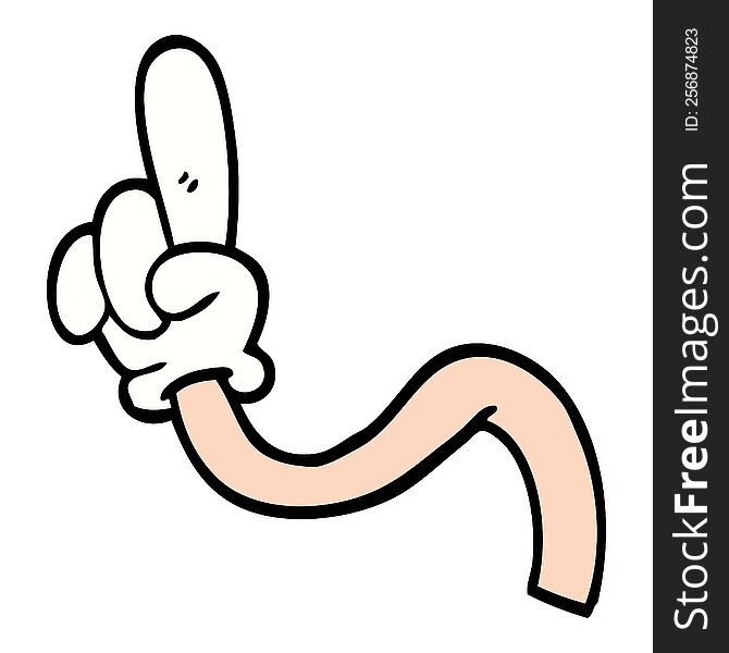Cartoon Doodle Hand Gestures