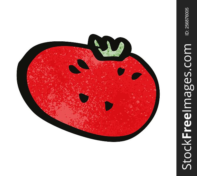 cartoon doodle tomato