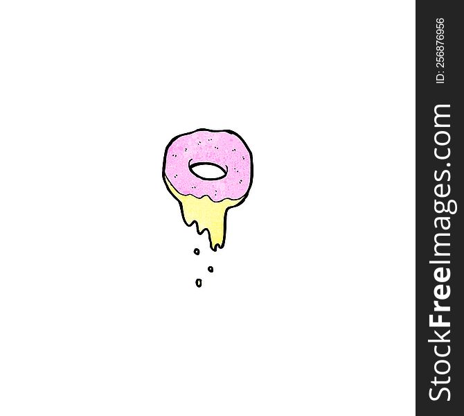 cartoon doughnut