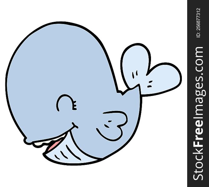 Cartoon Whale