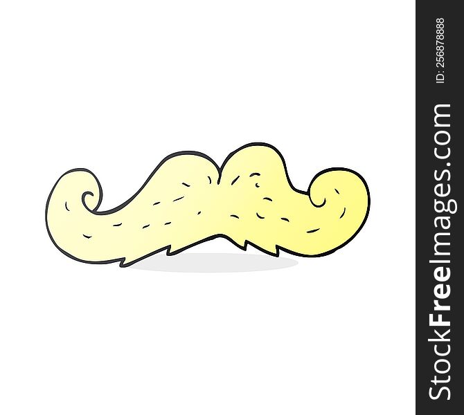 Cartoon Mustache