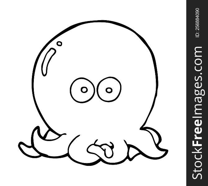 cartoon octopus