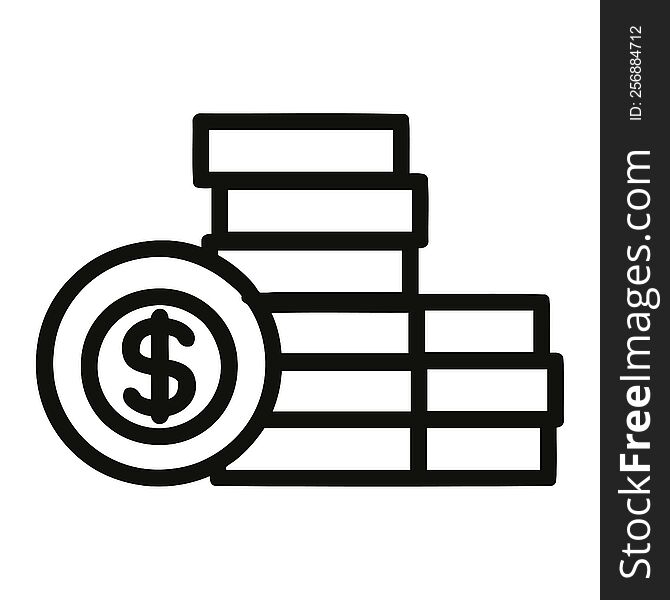 Stacked Money Icon