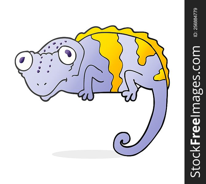 Cartoon Chameleon