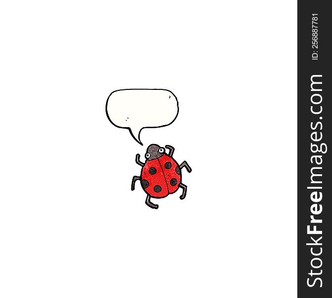 cartoon ladybug