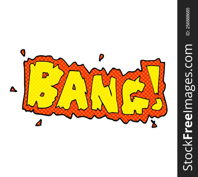 Cartoon Bang Symbol