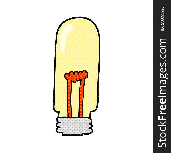 Cartoon Light Bulb