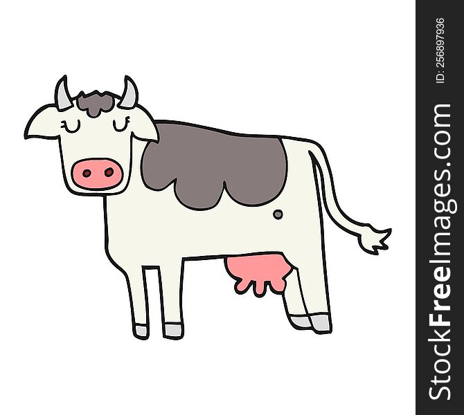 cartoon cow