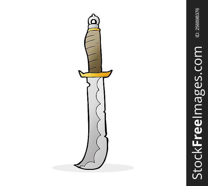 cartoon sword