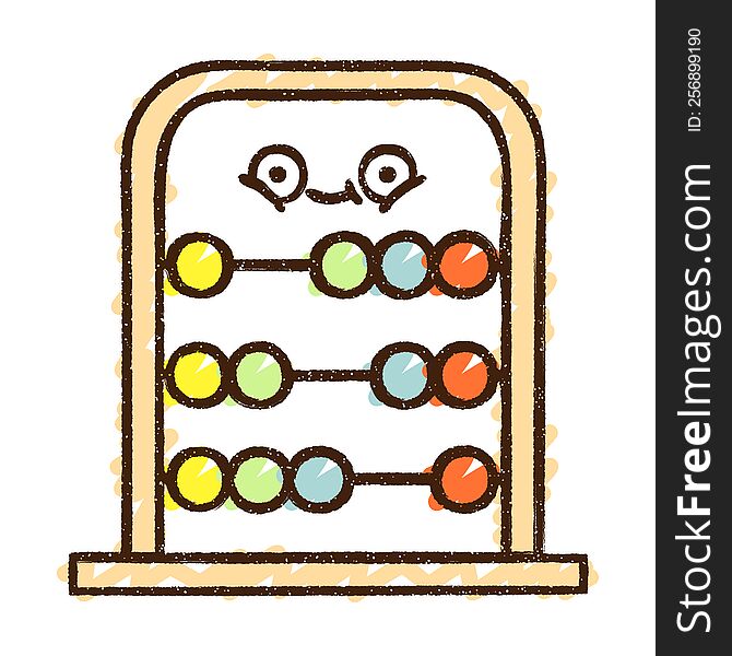 Abacus Chalk Drawing