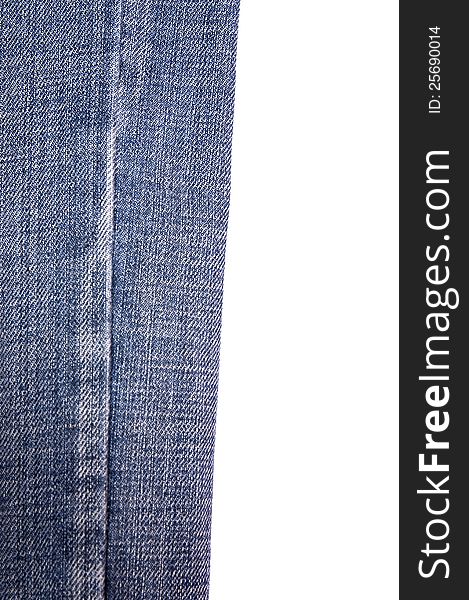 Blue jeans texture that shot from pants. You can put your design here