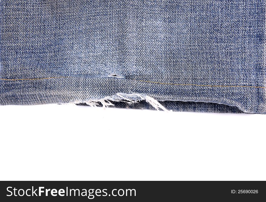 Blue jeans texture that shot from pants. You can put your design here