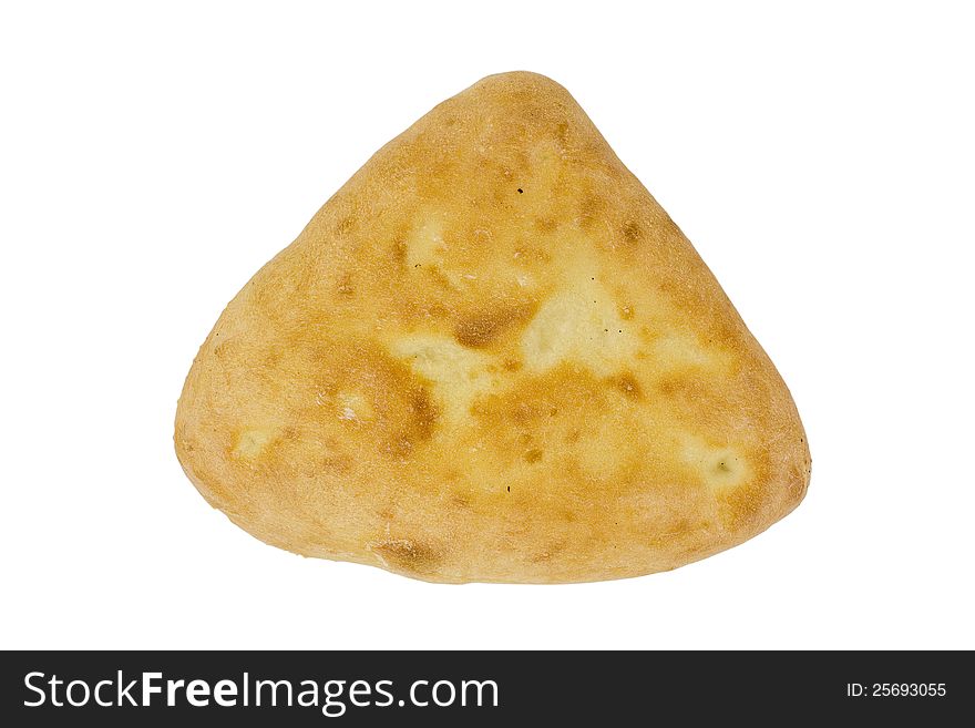 Fragrant delicious Arabic bread, isolated on white background, clipping path. Fragrant delicious Arabic bread, isolated on white background, clipping path.