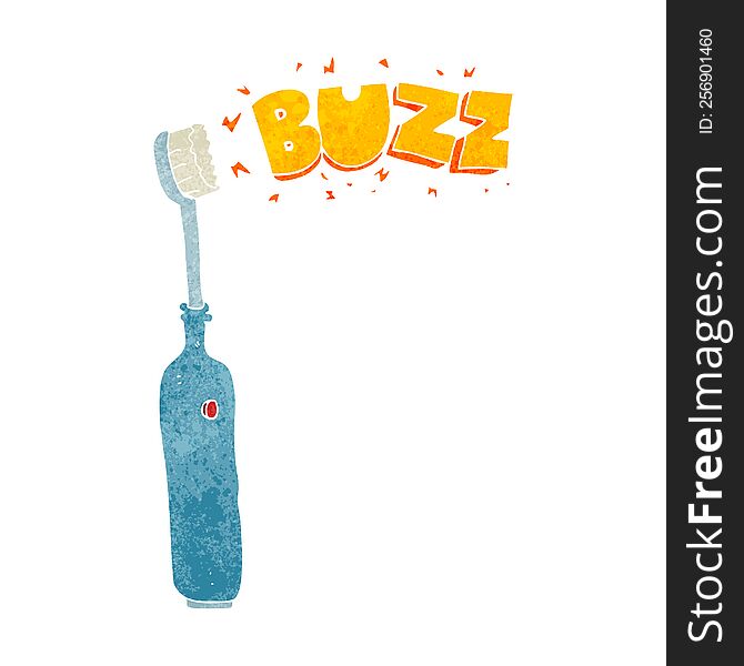 Retro Cartoon Electric Tooth Brush