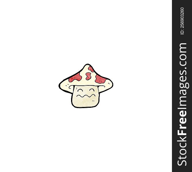 Mushroom Cartoon Character