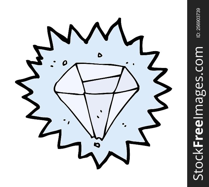 cartoon diamond