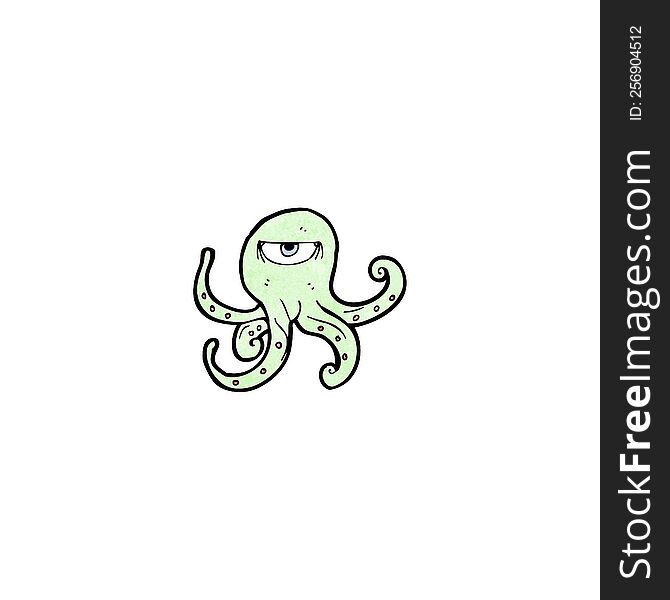 Cartoon Octopus