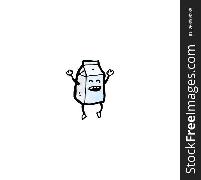 Cartoon Milk Carton