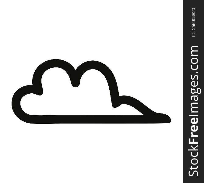 weather cloud icon symbol