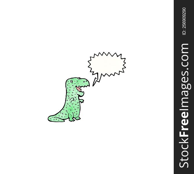 friendly dinosaur cartoon