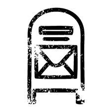 Mail Box Icon Stock Photography Mail Box Icon Stock Photography