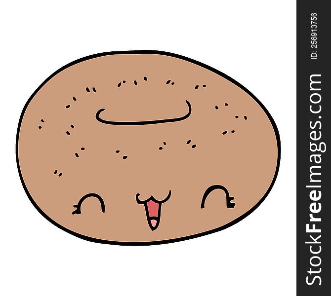 Cute Cartoon Donut