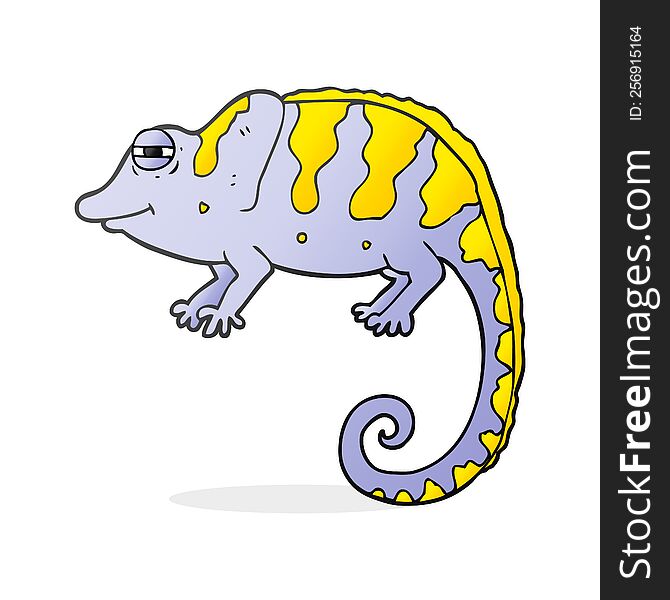 Cartoon Chameleon