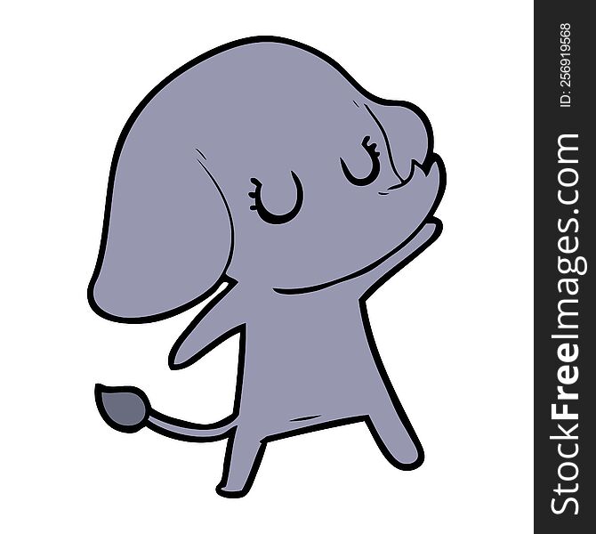 cute cartoon elephant. cute cartoon elephant