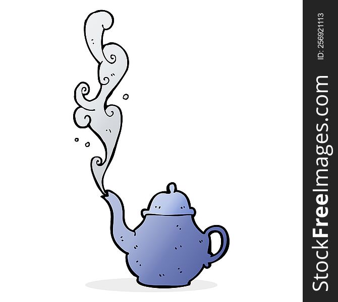 cartoon teapot