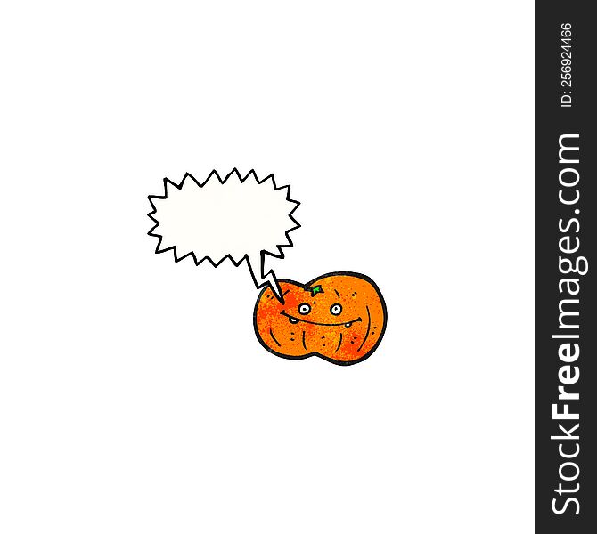 cartoon pumpkin