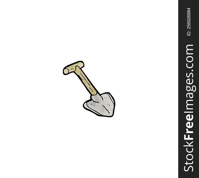 cartoon shovel