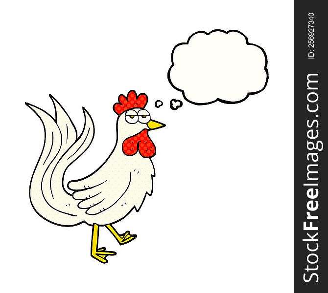 thought bubble cartoon cock