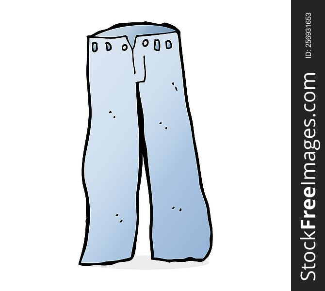 cartoon jeans