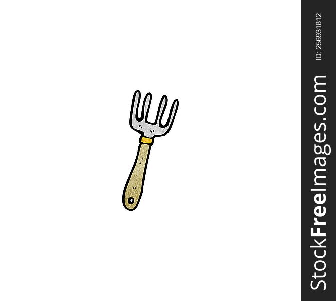 cartoon fork