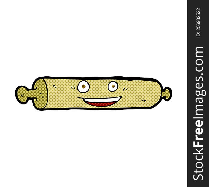 cartoon rolling pin