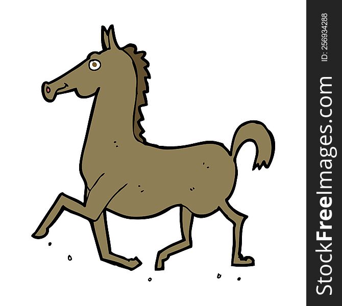 Cartoon Horse