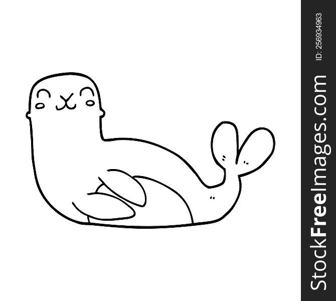 Cartoon Seal