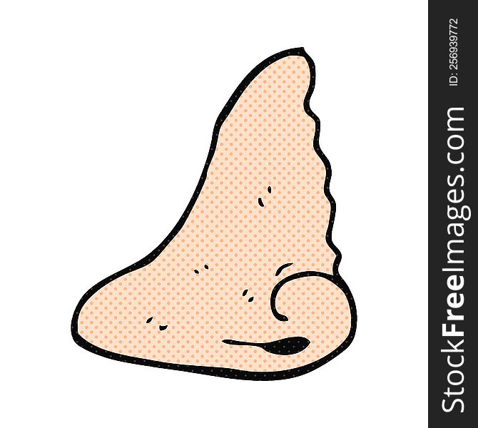 cartoon human nose